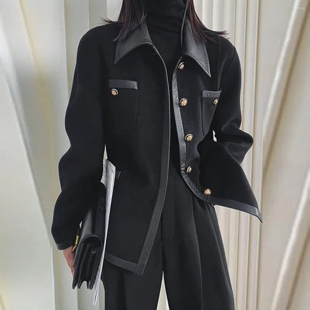 Uoozee Women Wool Coat